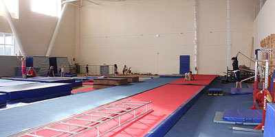 Спортивный зал специализированной подготовки спортсменов по прыжкам в воду ДВС Сура